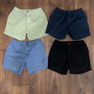Lot of 4 Chubbies The Weekend Has Arrived Stretch Medium Shorts 5.5" Inseam
